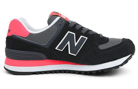 New Balance 574 BLACK / GUAVA / GREY WL574CPL Chính Hãng - Qua Sử Dụng - Độ Mới Cao