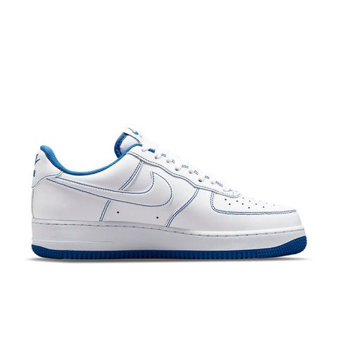 Nike Air Force 1 '07 'Contrast Stitch - White Game Royal' CV1724-101 Chính Hãng - Qua Sử Dụng - Độ Mới Cao