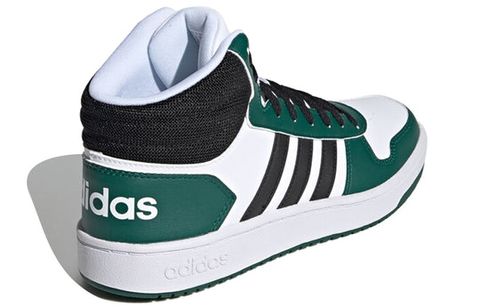 Adidas Neo Hoops 2.0 Mid 'Black Green' ART FW5995 Chính Hãng - Qua Sử Dụng - Độ Mới Cao