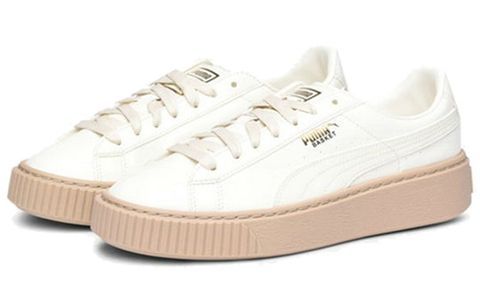 Puma Basket Platform Patent Marshmallow 363314-05 Chính Hãng - Qua Sử Dụng - Độ Mới Cao