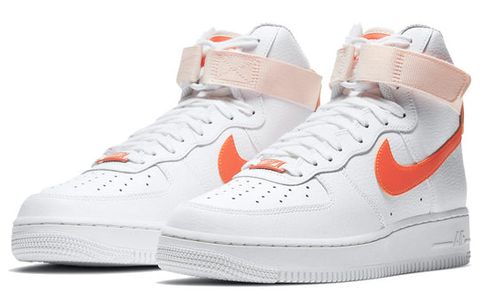 Nike Air Force 1 High Orange Pearl (Women's) 334031-118 Chính Hãng - Qua Sử Dụng - Độ Mới Cao