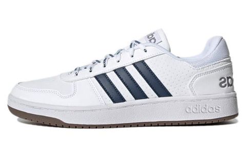 Adidas Hoops 2.0 'White Crew Navy' ART GZ7969 Chính Hãng - Qua Sử Dụng - Độ Mới Cao