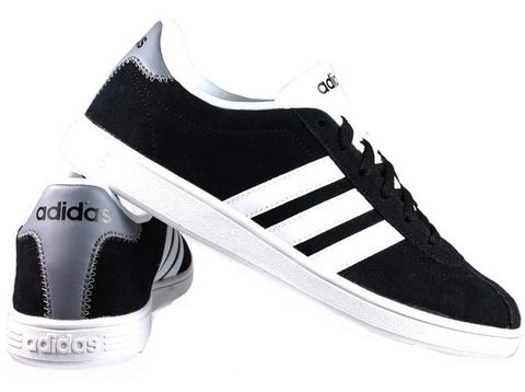 Adidas Men's shoes VL COURT ART F99137 Chính Hãng - Qua Sử Dụng - Độ Mới Cao