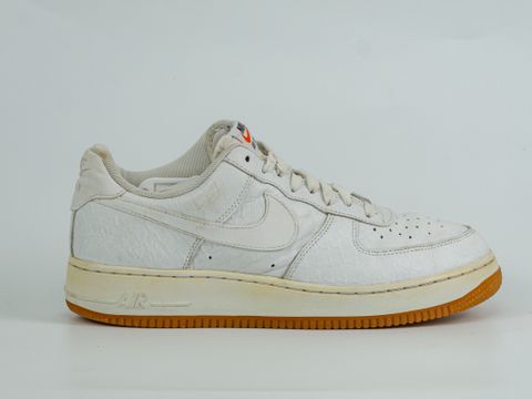 Nike Air Force 1 Low '07 LV8 'Croco White Gum' 718152-100 Chính Hãng - Qua Sử Dụng - Độ Mới Cao