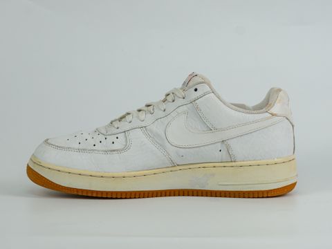 Nike Air Force 1 Low '07 LV8 'Croco White Gum' 718152-100 Chính Hãng - Qua Sử Dụng - Độ Mới Cao