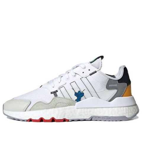 Adidas Originals Nite Jogger 'White Beige Grey Yellow' ART HP9113 Chính Hãng - Qua Sử Dụng - Độ Mới Cao