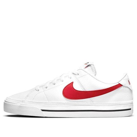 Nike Court Legacy White University Red CU4150-105 Chính Hãng - Qua Sử Dụng - Độ Mới Cao