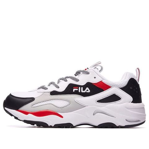 File Tracer Low Running Shoes Black/White/Red F12M021111FBW Chính Hãng - Qua Sử Dụng - Độ Mới Cao