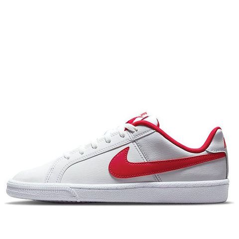 Nike Court Royale Low-Top Sneakers White/Red 833535-101 Chính Hãng - Qua Sử Dụng - Độ Mới Cao