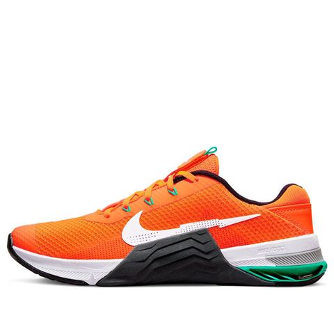 Nike Metcon 7 'Total Orange Clear Emerald' CZ8281-883 Chính Hãng - Qua Sử Dụng - Độ Mới Cao