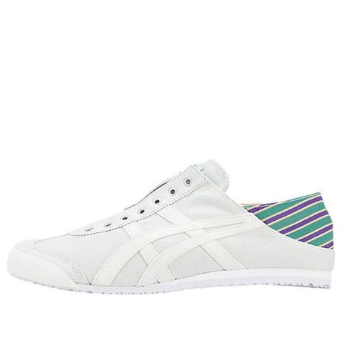 Onitsuka Tiger Mexico 66 Paraty 'White Green Purple' 1183A437 Chính Hãng - Qua Sử Dụng - Độ Mới Cao