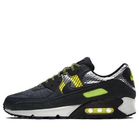 Nike 3M x Air Max 90 'Anthracite Volt' CZ2975-002 Chính Hãng - Qua Sử Dụng - Độ Mới Cao