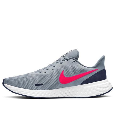 Nike Revolution 5 Gray/Red/Blue BQ3204-402 Chính Hãng - Qua Sử Dụng - Độ Mới Cao