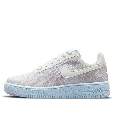 Nike Air Force 1 Crater Flyknit Chambray Blue DH3375-101 Chính Hãng - Qua Sử Dụng - Độ Mới Cao