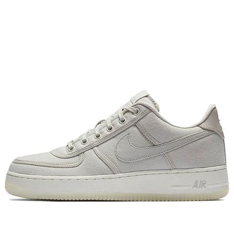 Nike Air Force 1 Low Canvas Light Bone AH1067-003 Chính Hãng - Qua Sử Dụng - Độ Mới Cao