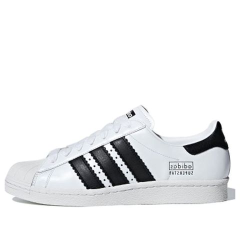 Adidas Superstar 80s Enlarged Stripes White ART CG6496 Chính Hãng - Qua Sử Dụng - Độ Mới Cao