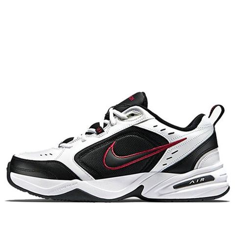 Nike Air Monarch IV White Black 415445-101 Chính Hãng - Qua Sử Dụng - Độ Mới Cao