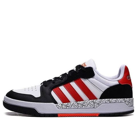 Adidas Neo Entrap White/Black/Red ART FZ1117 Chính Hãng - Qua Sử Dụng - Độ Mới Cao