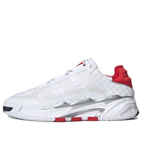 Adidas Originals Niteball 'White Red' ART H67539 Chính Hãng - Qua Sử Dụng - Độ Mới Cao