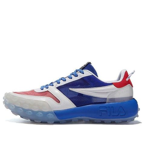 FILA Gara Low Chunky Shoes Blue F12M124140ADW Chính Hãng - Qua Sử Dụng - Độ Mới Cao