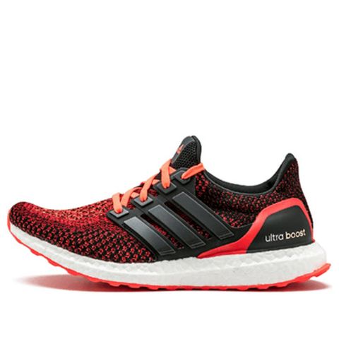 Adidas Ultra Boost 2.0 Core Black Solar Red ART AQ5930 Chính Hãng - Qua Sử Dụng - Độ Mới Cao