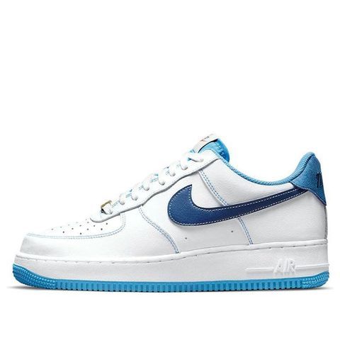 Nike Air Force 1 Low First Use White University Blue DA8478-100 Chính Hãng - Qua Sử Dụng - Độ Mới Cao