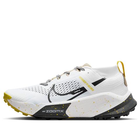 Nike ZoomX Zegama Trail 'White Black Vivid Sulfur' DH0623-100 Chính Hãng - Qua Sử Dụng - Độ Mới Cao