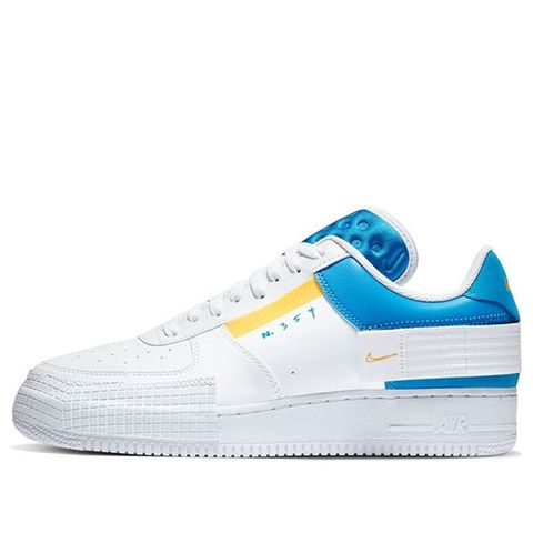 Nike Air Force 1 Low Type Photo Blue CK6923-101 Chính Hãng - Qua Sử Dụng - Độ Mới Cao