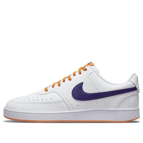 Nike Court Vision Low White Light Curry Electric Purple DM1187-103 Chính Hãng - Qua Sử Dụng - Độ Mới Cao