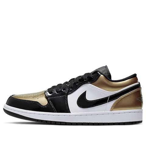 Jordan 1 Low Gold Toe CQ9447-700 Chính Hãng - Qua Sử Dụng - Độ Mới Cao