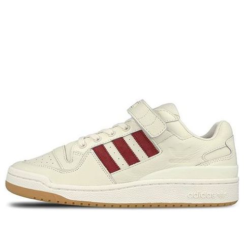 (WMNS) Adidas Forum Low White Blue Burgundy 'White Red' ART CQ0997 Chính Hãng - Qua Sử Dụng - Độ Mới Cao