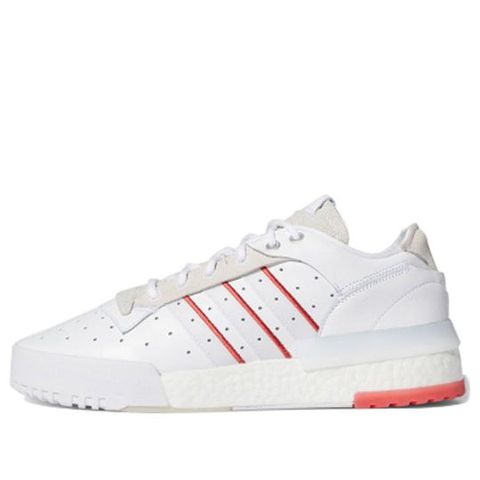 (WMNS) Adidas Originals Rivalry Rm Low 'White Red' ART EF6437 Chính Hãng - Qua Sử Dụng - Độ Mới Cao