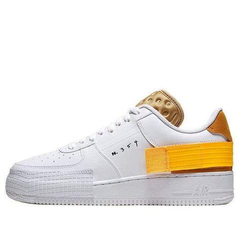 Nike Air Force 1 Type White Gold AT7859-100 Chính Hãng - Qua Sử Dụng - Độ Mới Cao