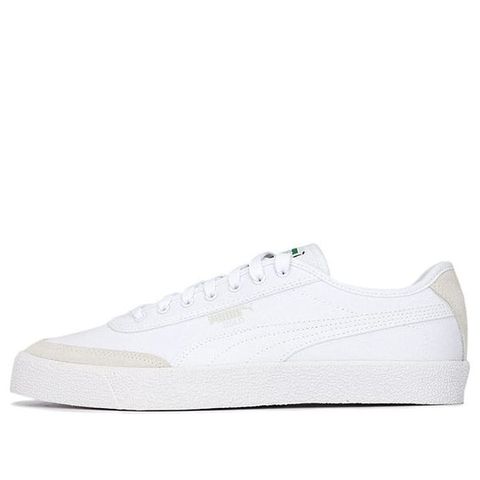 Puma Oslo Vulcanised 'White' 374978-01 Chính Hãng - Qua Sử Dụng - Độ Mới Cao