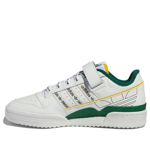 Adidas Forum Low Shoes 'White Green' ART GX3001 Chính Hãng - Qua Sử Dụng - Độ Mới Cao