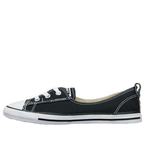 (WMNS) Converse CHUCK TAYLOR ALL Star BALLET LACE Black 547162C Chính Hãng - Qua Sử Dụng - Độ Mới Cao