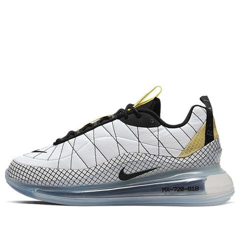 Nike Air Max 720 818 White Black Maize CI3871-100 Chính Hãng - Qua Sử Dụng - Độ Mới Cao