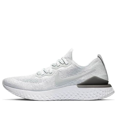 Nike Epic React Flyknit 2 'Pure Platinum' BQ8928-004 Chính Hãng - Qua Sử Dụng - Độ Mới Cao