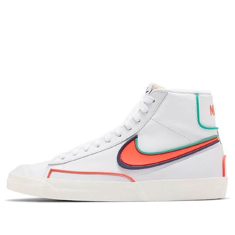 Nike Blazer Mid 77 Infinite ‘White Blue Void Crimson DA7233-102 Chính Hãng - Qua Sử Dụng - Độ Mới Cao