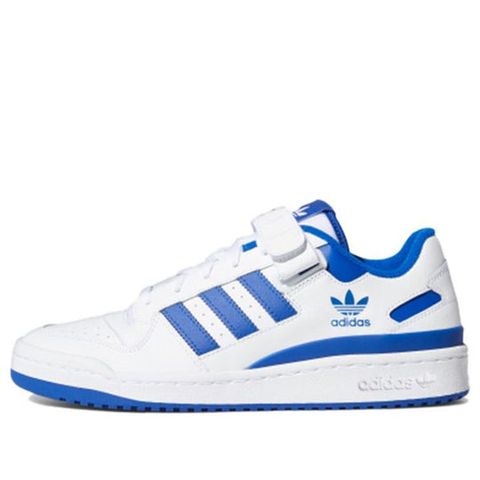 Adidas Forum Low White Royal Blue ART FY7756 Chính Hãng - Qua Sử Dụng - Độ Mới Cao