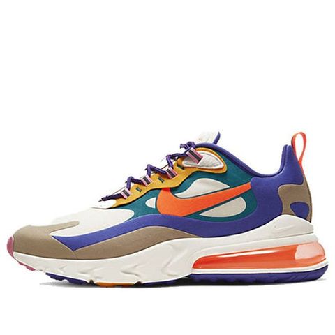 Nike Air Max 270 React Light Orewood Brown CU3014-181 Chính Hãng - Qua Sử Dụng - Độ Mới Cao