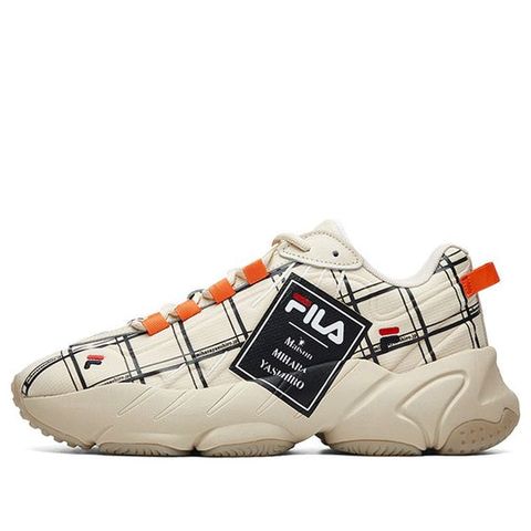 Mihara x FILA Ade Classic Sport Shoes Milky-White F12M03118FWG Chính Hãng - Qua Sử Dụng - Độ Mới Cao