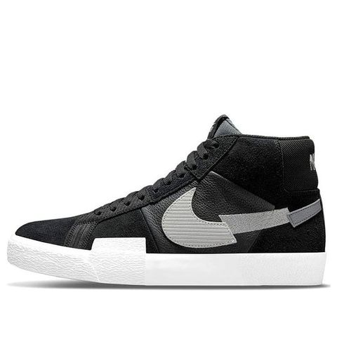 Nike Blazer Mid Mosaic Black Grey DA8854-001 Chính Hãng - Qua Sử Dụng - Độ Mới Cao