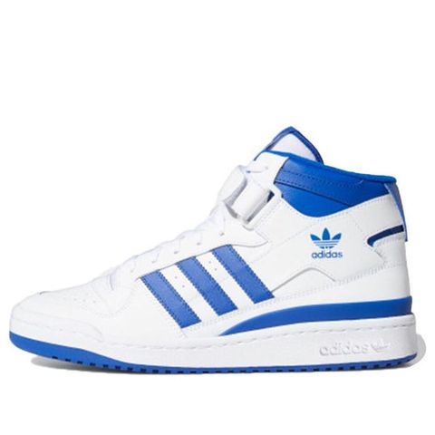 Adidas Forum MidWhite Royal ART FY4976 Chính Hãng - Qua Sử Dụng - Độ Mới Cao