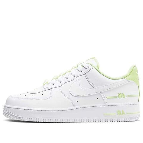 Nike Air Force 1 Low Double Air Low White Barely Volt CJ1379-101 Chính Hãng - Qua Sử Dụng - Độ Mới Cao