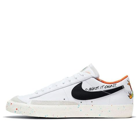 Nike Blazer Low 77 Make It Count DJ4279-101 Chính Hãng - Qua Sử Dụng - Độ Mới Cao