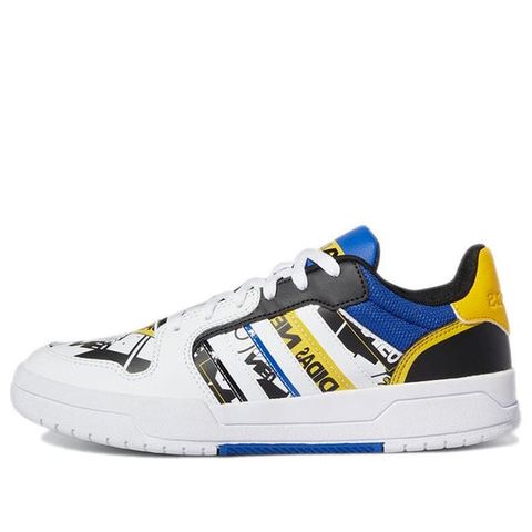Adidas Neo Entrap 'White Yellow Blue' ART GW7007 Chính Hãng - Qua Sử Dụng - Độ Mới Cao