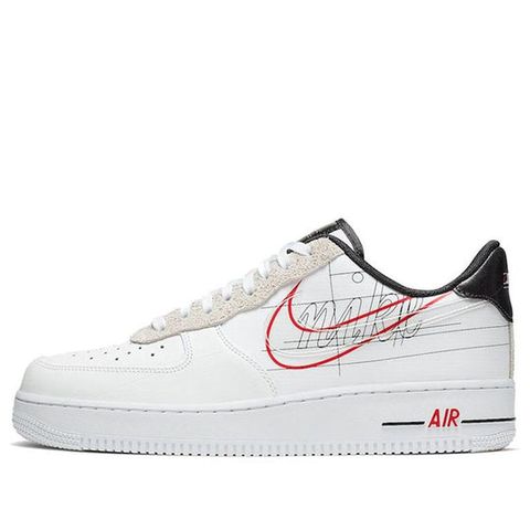 Nike Air Force 1 Low Script Swoosh Pack CK9257-100 Chính Hãng - Qua Sử Dụng - Độ Mới Cao