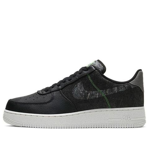 Nike Air Force 1 Low '07 LV8 Black Electric Green CV1698-001 Chính Hãng - Qua Sử Dụng - Độ Mới Cao