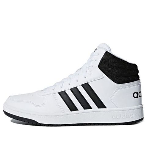 Adidas HOOPS 2.0 MID SHOES ART BB7208 Chính Hãng - Qua Sử Dụng - Độ Mới Cao